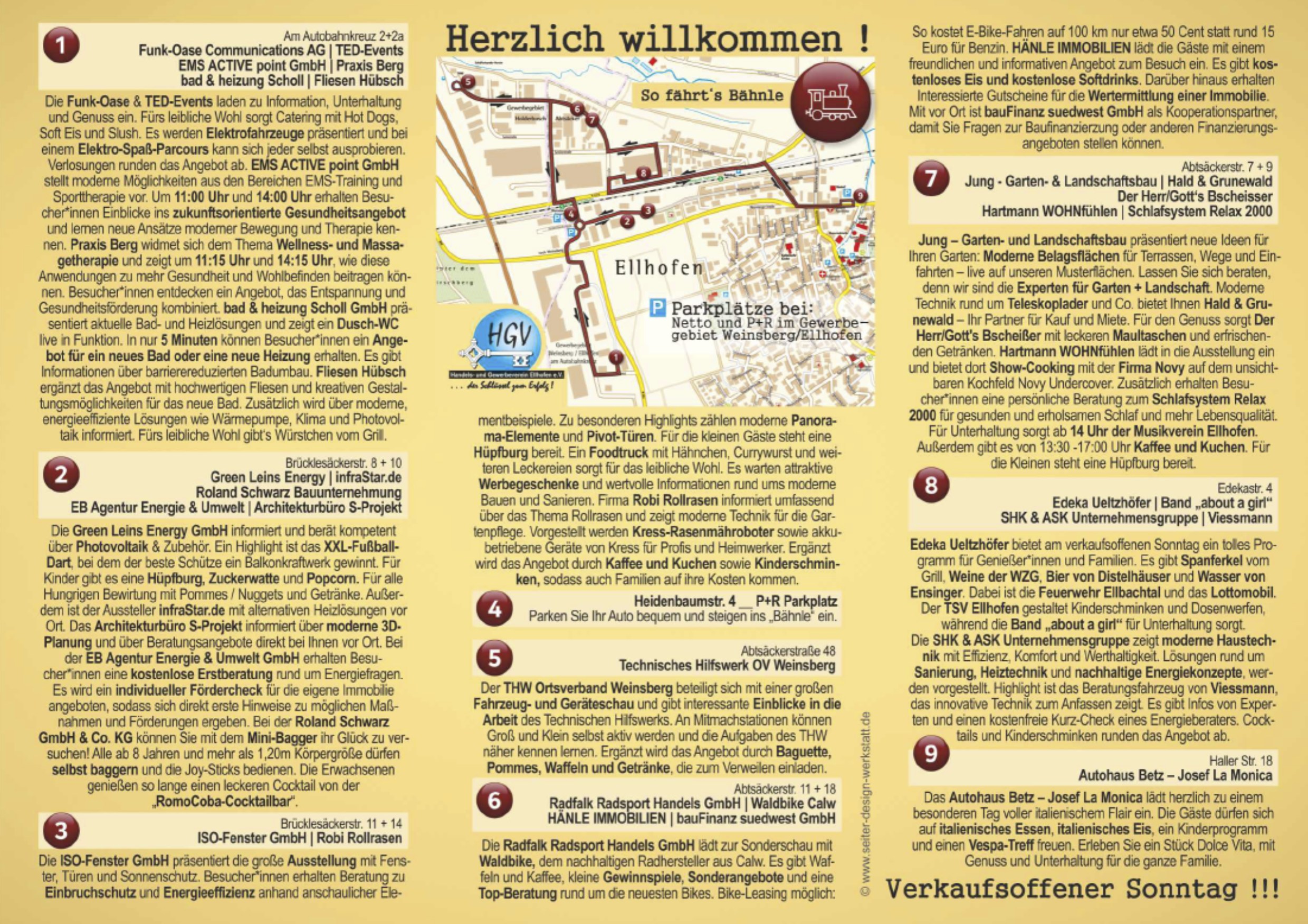 Flyer Rückseite